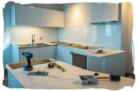 Kitchen, Furniture, Garden Shed, and Sauna Assembly